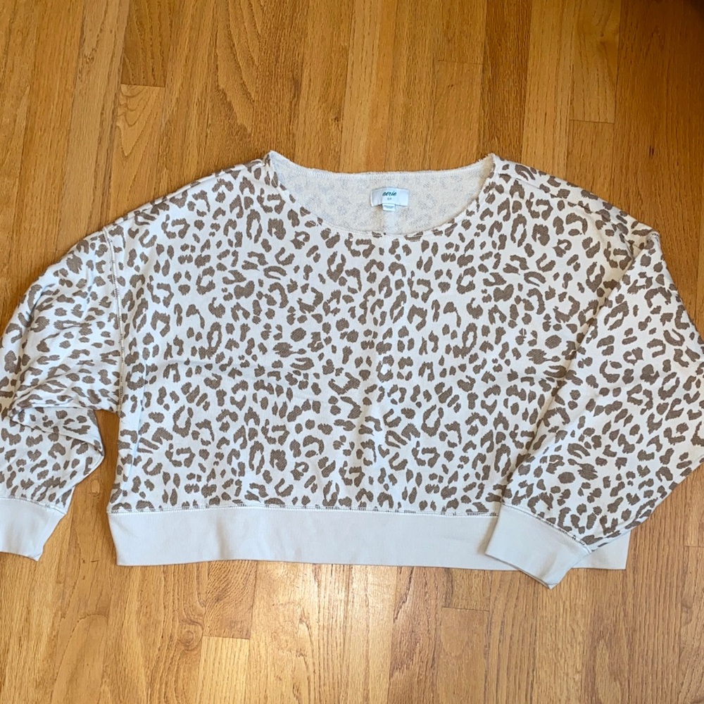 Leopard Print Sweatshirt